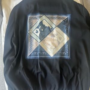 Black Dior jacket